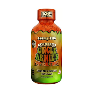 UNCLE ARNIE'S - Tropical Twist | 8oz 100% Live Resin Beverage | Uncle Arnie's