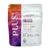 Plus - Flow - Tropical Twist - 2:1 THCV/CBC/THC - Gummies - 20pk - 100mg