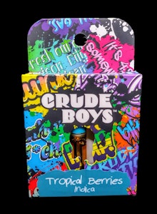 CRUDE BOYS - Tropical Berries 1g Cartridge