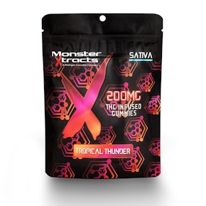 GUMMY - TROPICAL THUNDER - 20MG/PC - MONSTER X