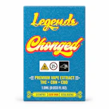 Tropical Trainwreck - Sativa - 67.70% THC | 1mL (Vape AIO) | Cheech & Chong's Legends Chonged    S5 BACK