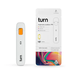 turn - Turn Tropicana Cookies / PH Live Resin Disposable 1.0g