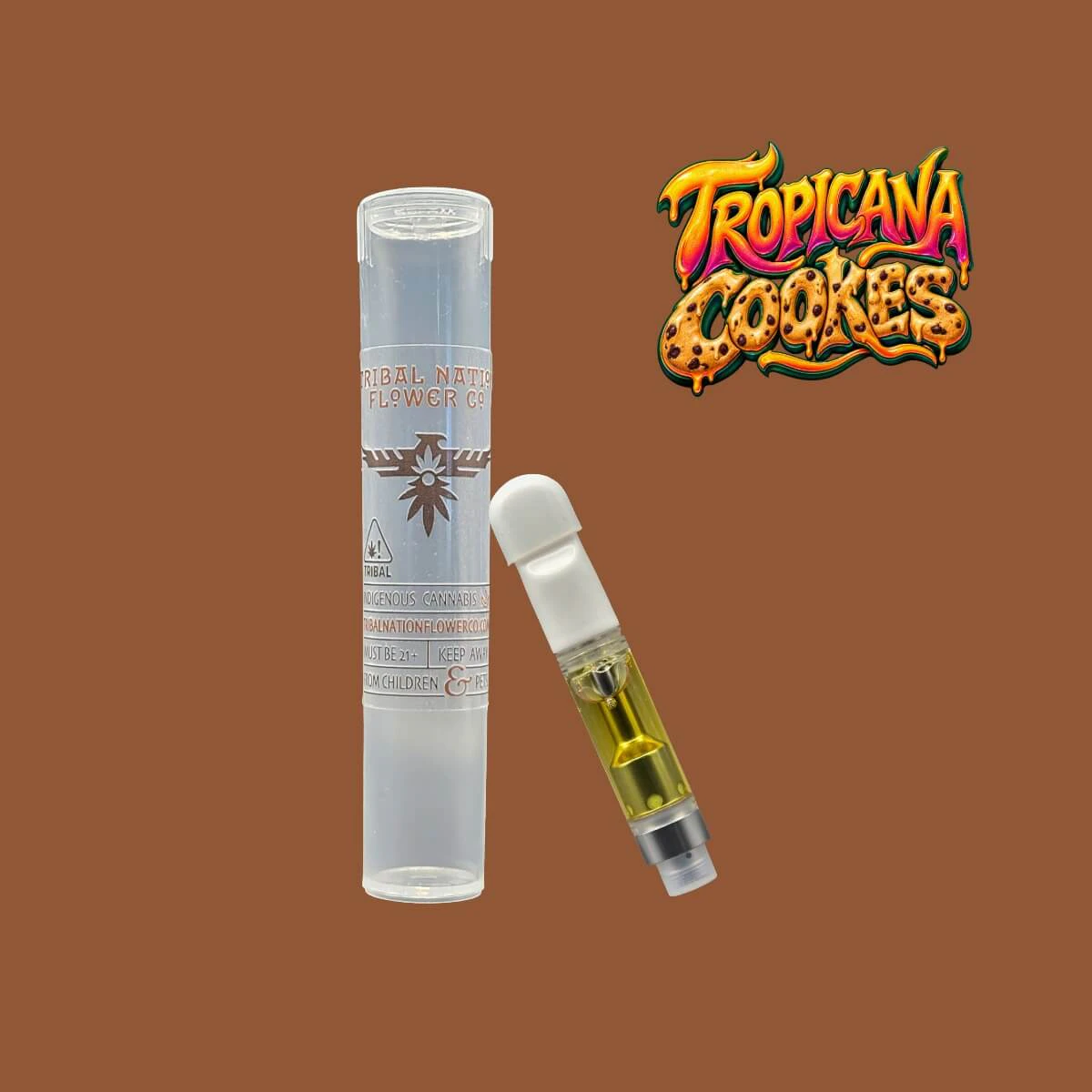 Tribal Nation Flower Company - TNFC Cart 1g- Tropicana Cookies Main Image
