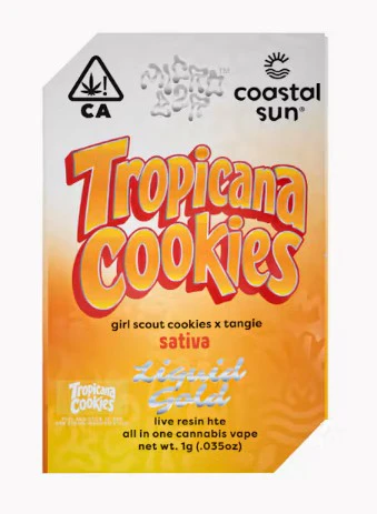 Micro Bar - Micro Bar 1g Tropicana Cookies Live Resin AIO Disposable Main Image
