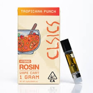 CLSICS - CLSICS Live Rosin 1g Cart Tropicana Punch