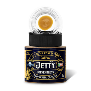 JETTY EXTRACTS - Tropicana Cookies - Live Rosin (OCAL) - 1g (S) - Jetty Extracts
