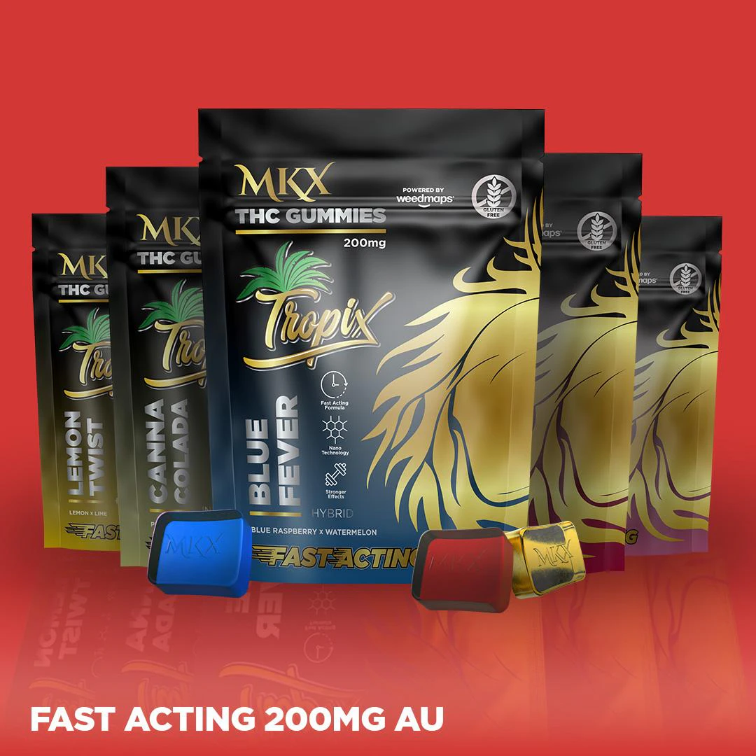 MKX - AU MKX - Fast Acting Lemon Twist Gummies Main Image
