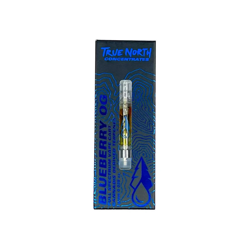 True North Collective MI - Blueberry OG 1g Full Spectrum Cartridge - TRUE NORTH COLLECTIVE Main Image