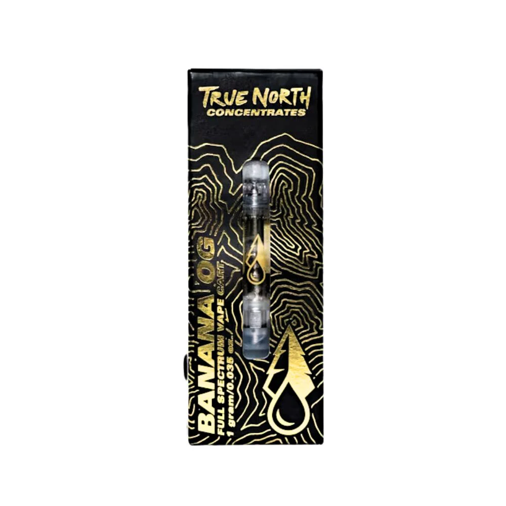 True North Collective MI - Banana OG 1g Full Spectrum Cartridge - TRUE NORTH COLLECTIVE Main Image