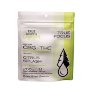 Citrus Splash 1:1 THC:CBG 100mg Gummies (5x20mg) - TRUE NORTH COLLECTIVE