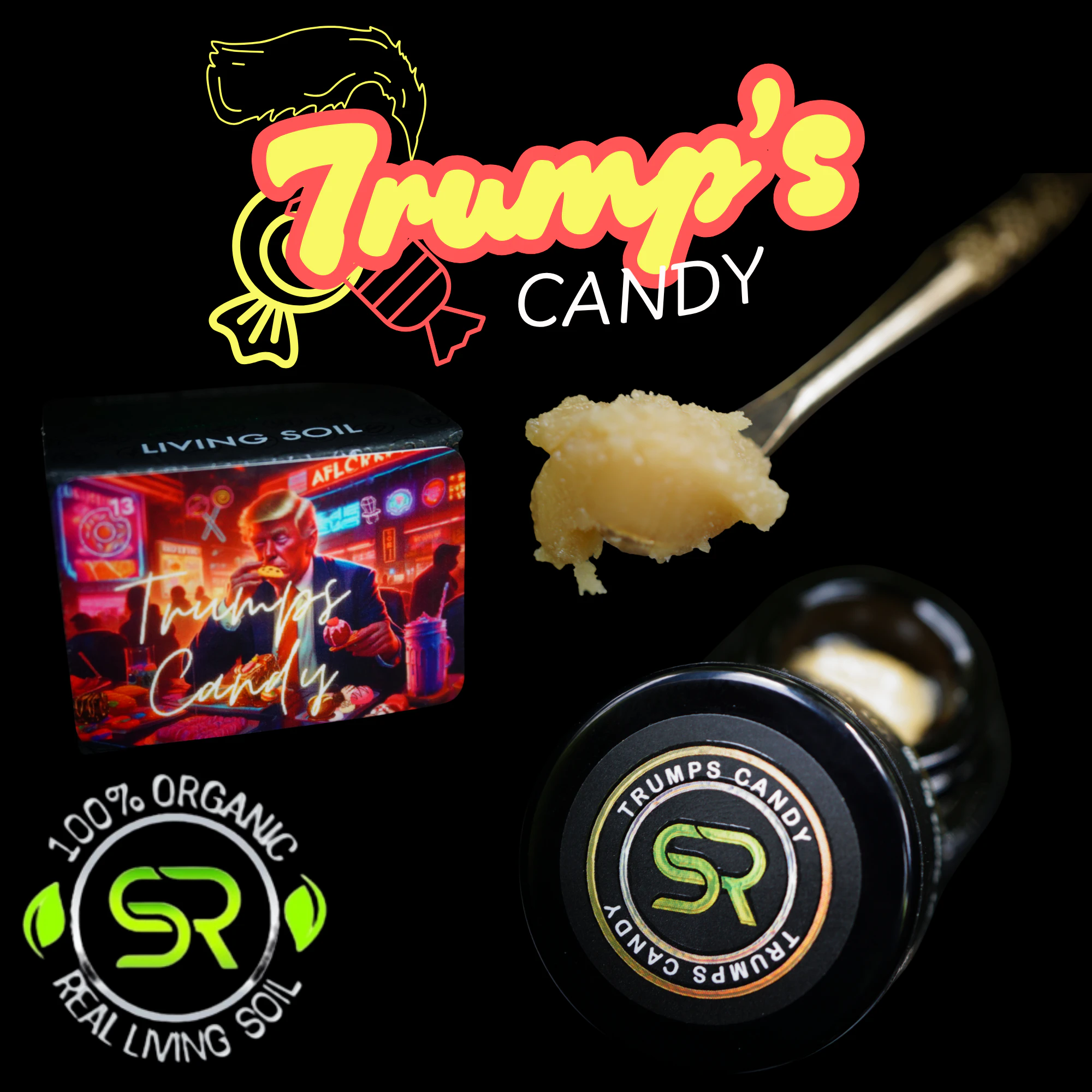 Strange Rootz - Trumps Candy 1g Rosin Main Image