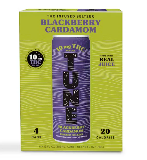 Tune - Blackberry Cardamom Seltzer 4pk Main Image
