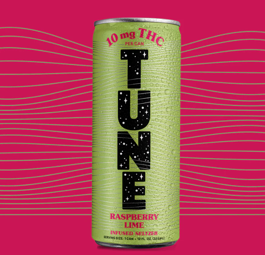 Tune - Raspberry Lime Seltzer Beverage Single Main Image