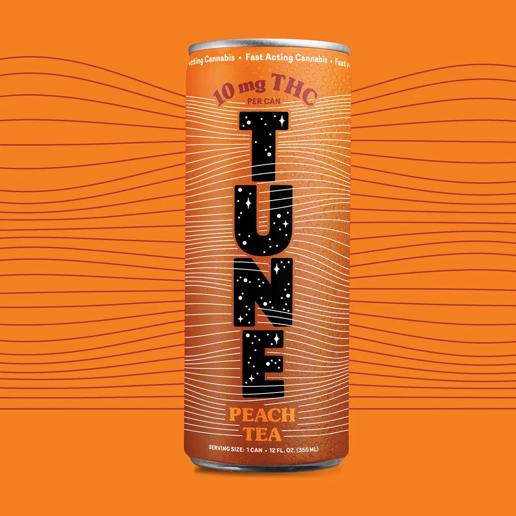 Tune - Tune | Peach Tea | 10mg Infused Juice | Beverage | Single Main Image