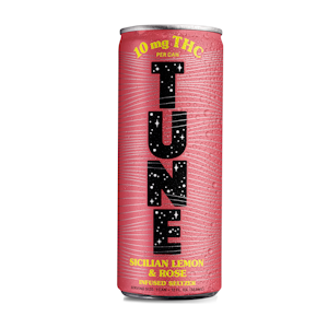 TUNE - Sicilian Lemon and Rose 10mg Infused Seltzer | Tune
