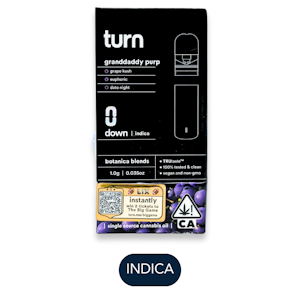 TURN - Turn - Granddaddy Purp - Vape Pods - 1.0g