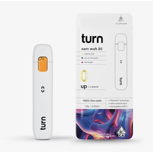 TURN - Turn - Nam Wah 25 Turn Up Live Resin Disposable 1g