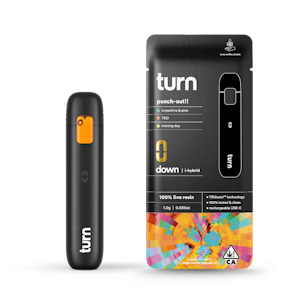 TURN - Turn - Punch Out Turn Down Live Resin Disposable 1g