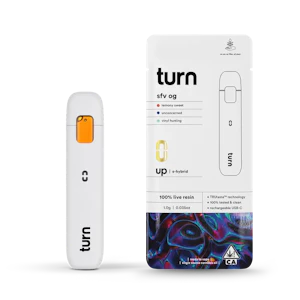 turn - Turn - SFV OG Turn Up Live Resin Disposable 1g