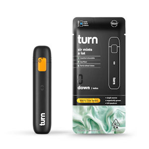 TURN - Turn - Sir Mints A Lot Turn Down Live Resin Disposable 1g