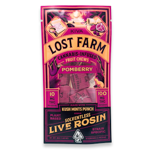 Lost Farms - Lost Farm - Chews - Pomberry Kush Mints Punch Rosin - 10mg - 10pk