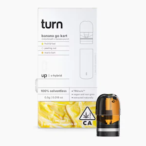 TURN - Turn - .5g Solventless Pod - Banana Go Kart