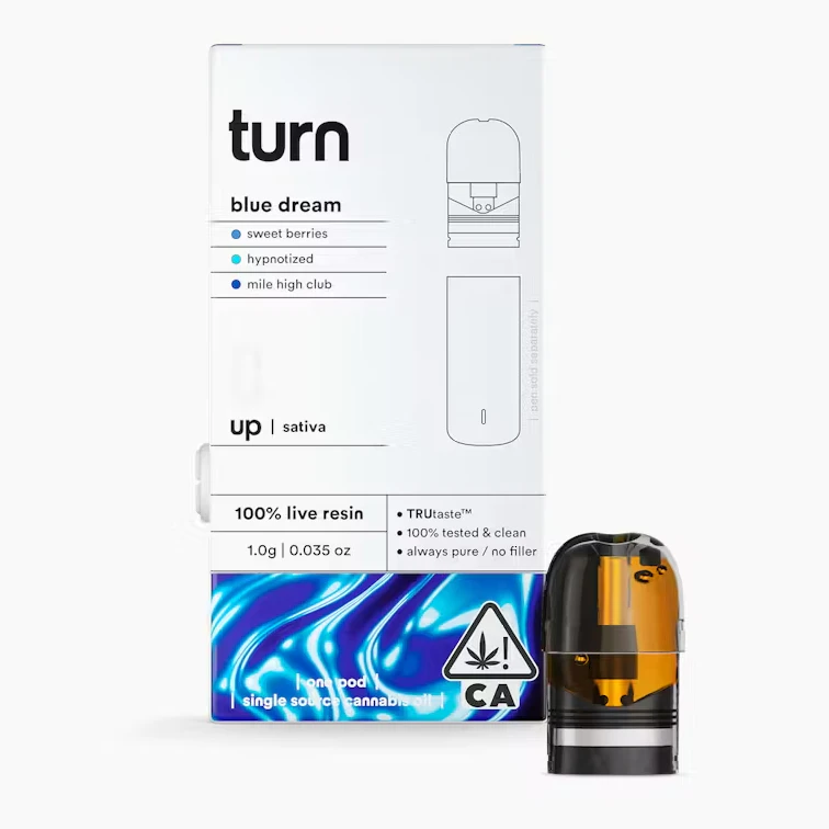 turn - Turn - 1g Live Resin Pod - London Pound Cake // 25 Main Image