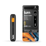 Turn - 1g Live Resin AIO - Blueberry Cookies