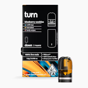 Turn - 1g Live Resin Pod - Blueberry Cookies
