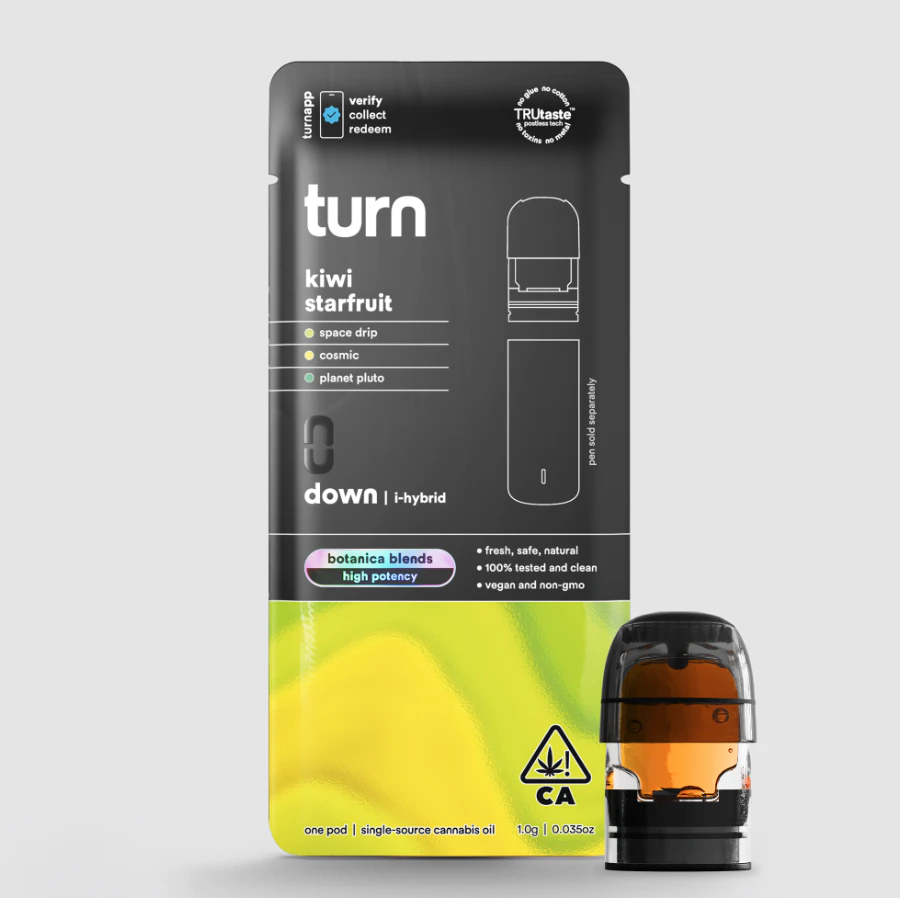 turn - Turn Botanica Pod 1g Kiwi Starfruit Main Image