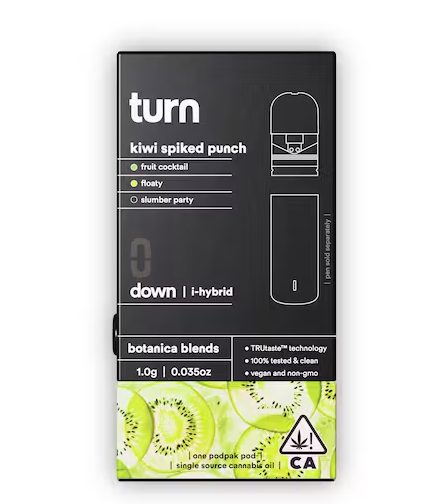 Turn | Kiwi Spiked Punch | Pod | 1g - Doobie Nights Canna...