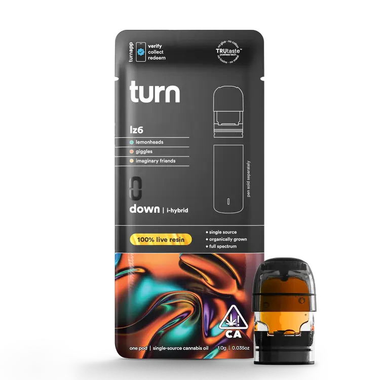 turn - Turn - 1g Live Resin Pod - LZ6 Main Image