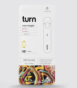 Turn - Turn Live Resin All In One 1g Sour Tangie