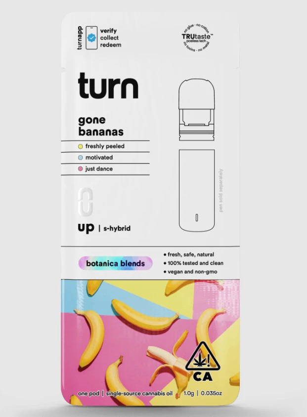 turn - [TURN] THC Pod - 1g - Gone Bananas (S/H) Main Image