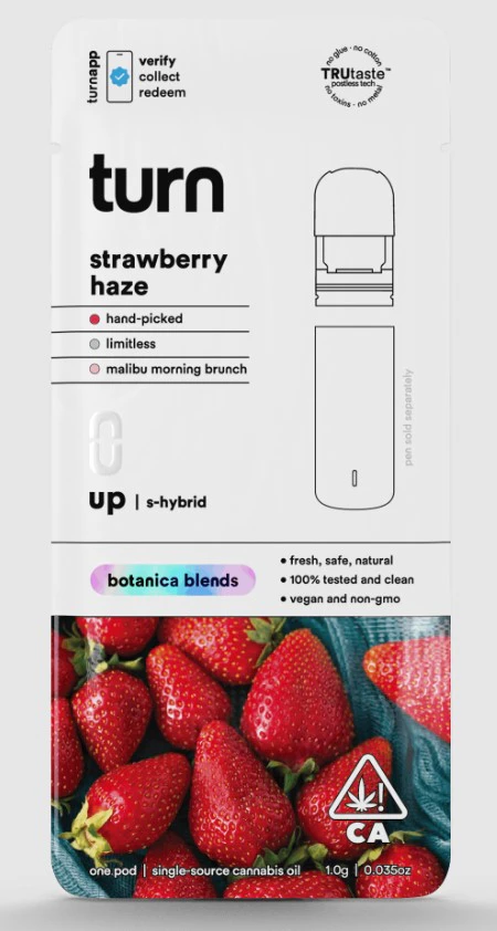 turn - [TURN] THC Pod - 1g - Strawberry Haze (S/H) Main Image
