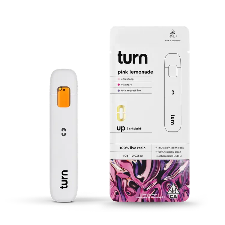 turn - Turn - 1g Live Resin AIO - Maui Wowie Main Image