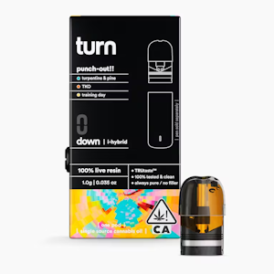 TURN - Turn - 1g Live Resin Pod - Tropicana Cookies