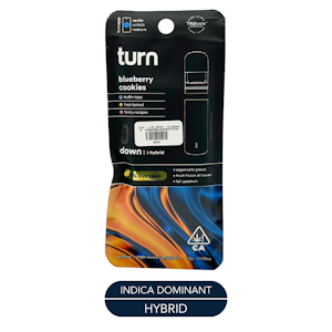 TURN - Turn - Live Resin - Blueberry Cookies - Vape Pod - 1.0g