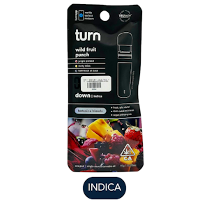 TURN - Turn - Down BB - Wild Fruit Punch - Vape Pod - 1.0g