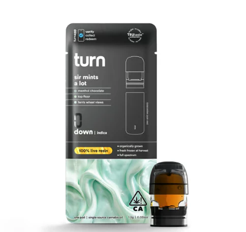 turn - Turn | Sir Mints A Lot | Live Resin Pod | 1g Main Image