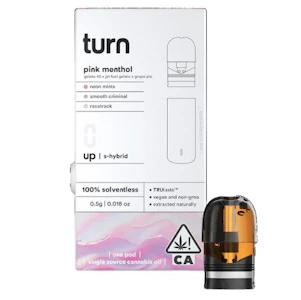 Turn - Turn Solventless Pod .5g Pink Menthol