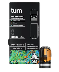 Turn - Turn Solventless Pod .5g Sex & Citrus