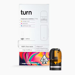 TURN - Turn - 1g Live Resin Pod - Tropicana Cookies
