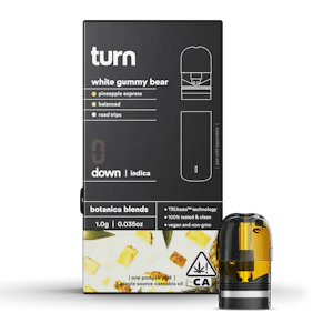 TURN - Turn - 1g Pod - White Gummy Bear