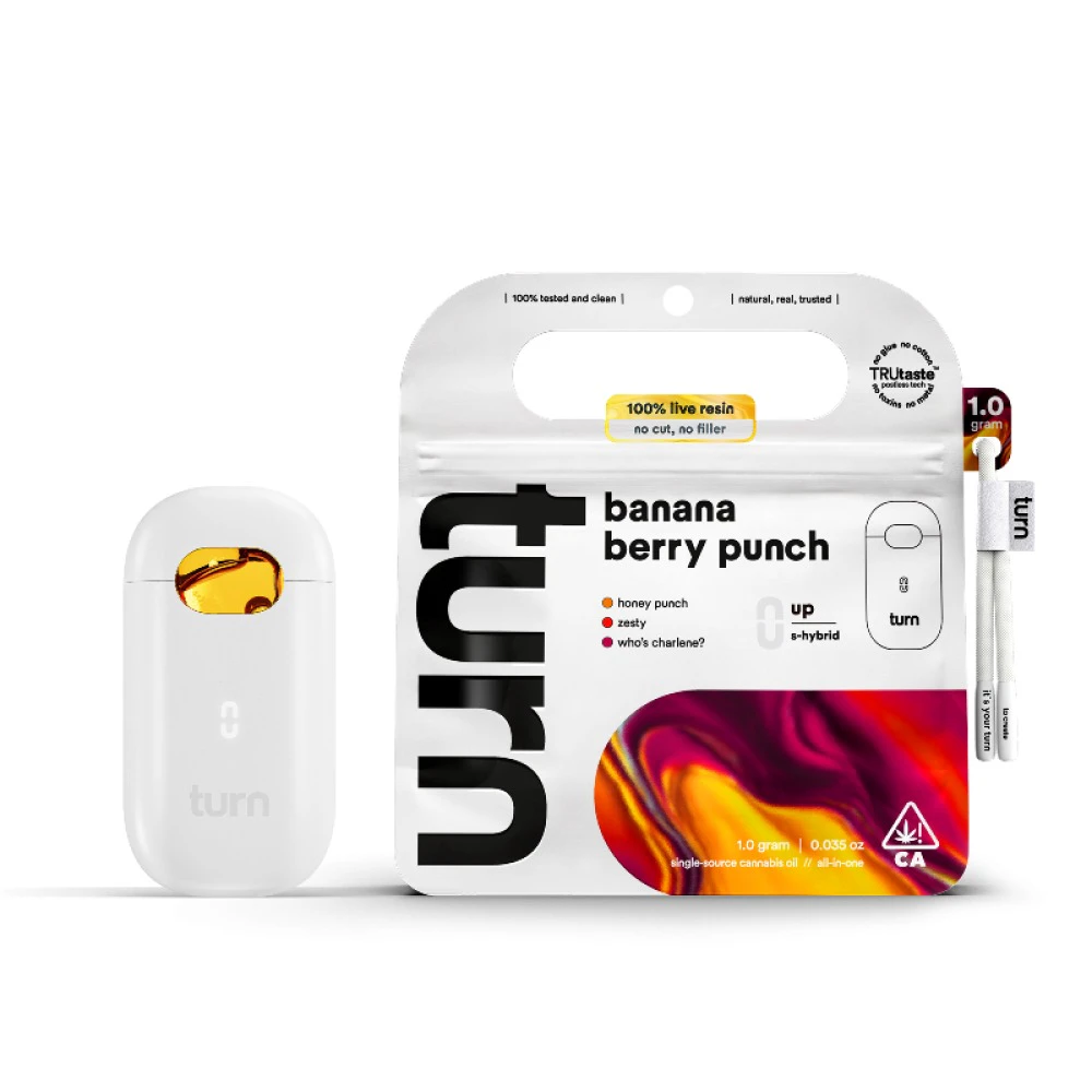 turn - TurnOne Banana Berry Punch (S/H) LR AIO 1g Main Image