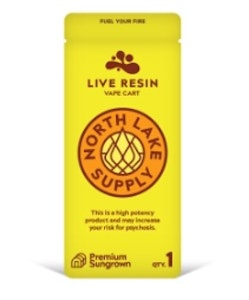 NORTH LAKE SUPPLY CO. - Turtle Taffy  Live Resin 1g