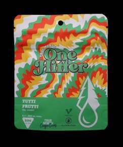 200mg Tutti Frutti One Hitter THC Vegan Gummy