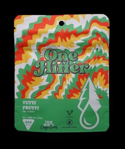 True North - 200mg Tutti Frutti One Hitter THC Vegan Gummy
