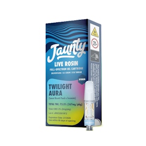 Jaunty - Twilight Aura | Live Rosin Cartridge | 0.5g | Jaunty