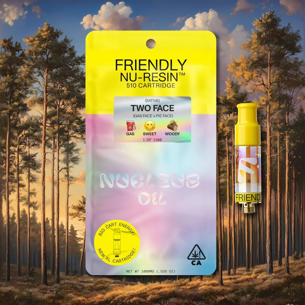 Friendly Brand Two Face Nucleus Cured Resin Cartridge 1.0g